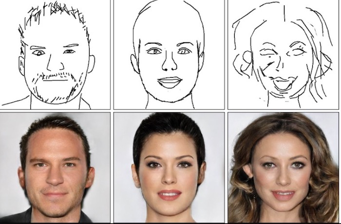 DeepFaceDrawing AI converts sketches into photos | Informed Sauce