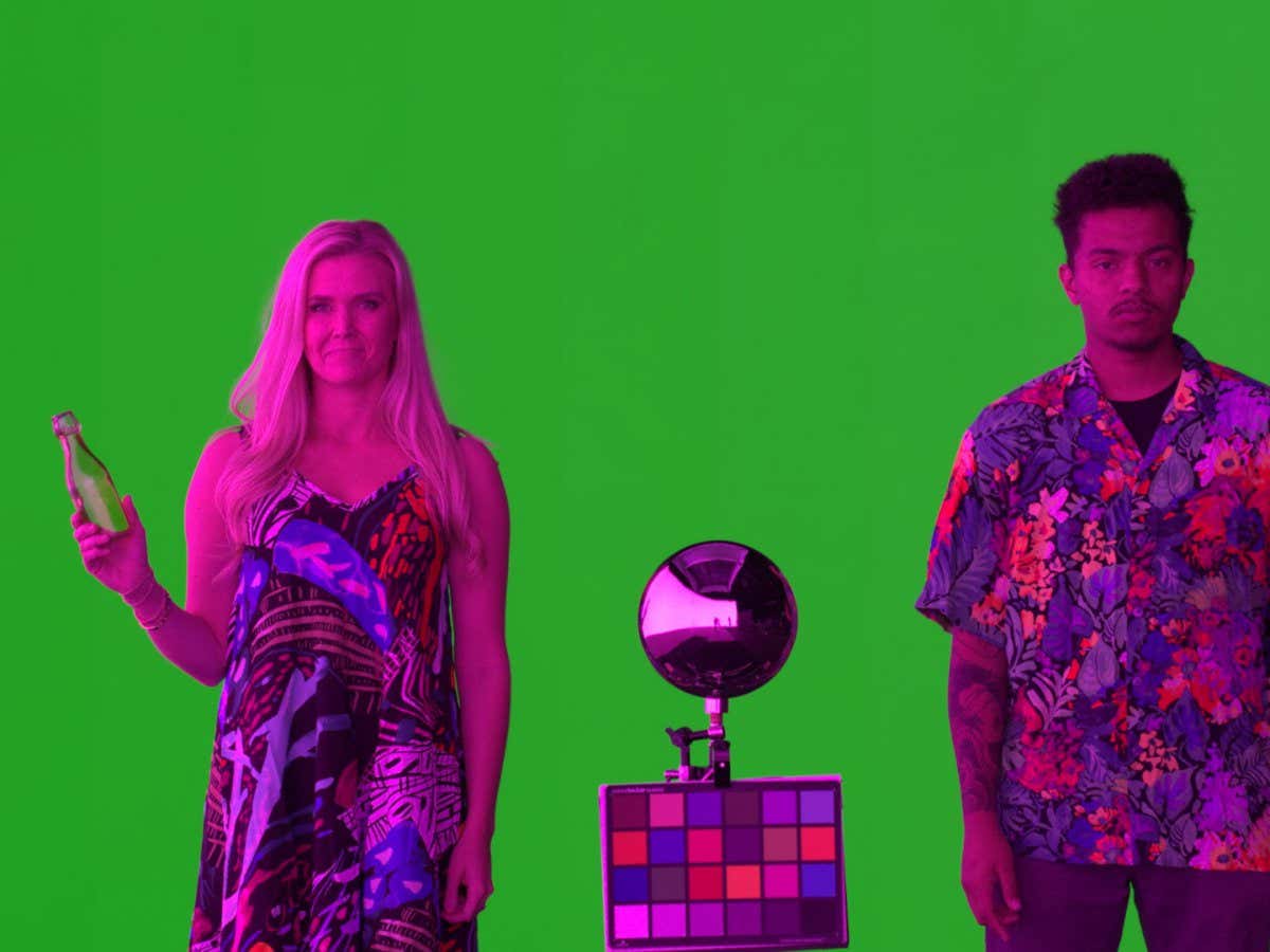 Netflix debuts realtime green screen system that uses magenta light